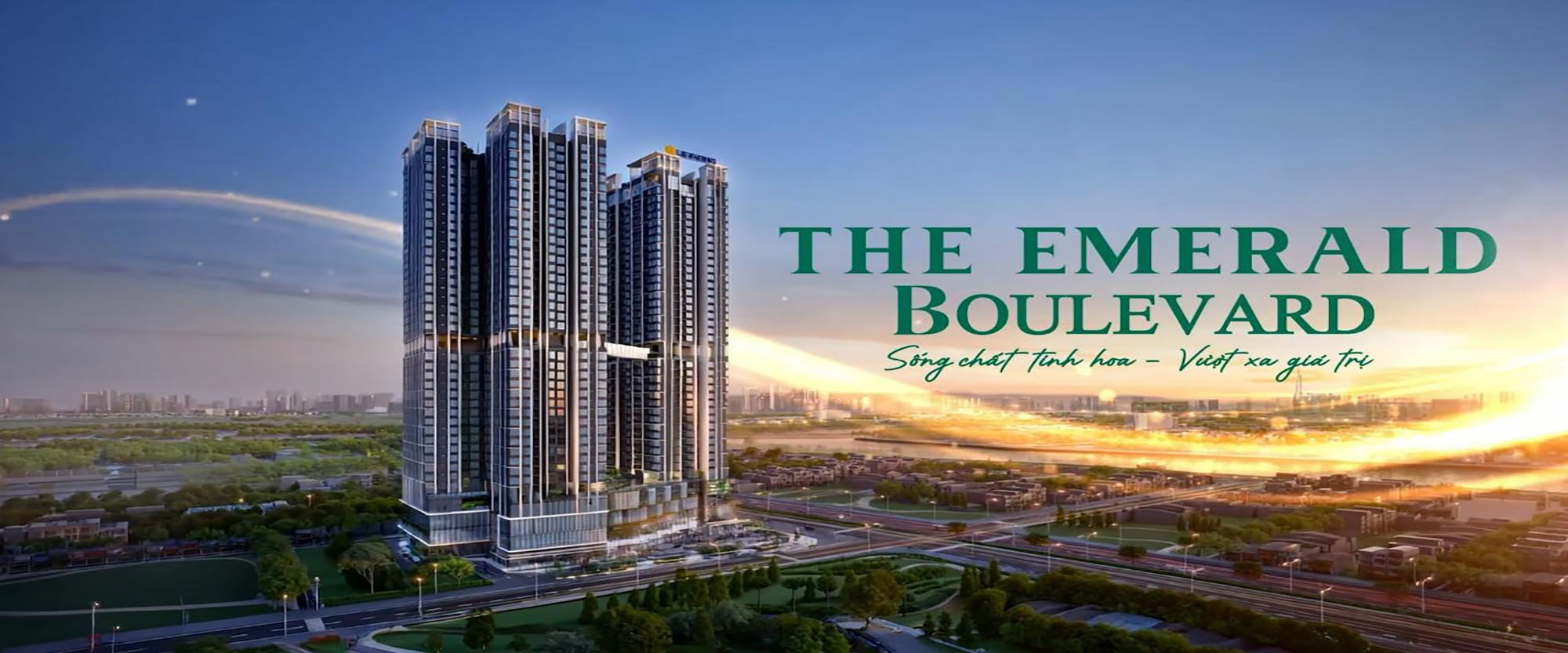 Căn hộ cao cấp tại TP.HCM view sông ban đêm, khu đô thị hiện đại và sang trọng